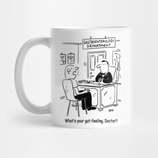 Medical Specialist with a Patient Mug